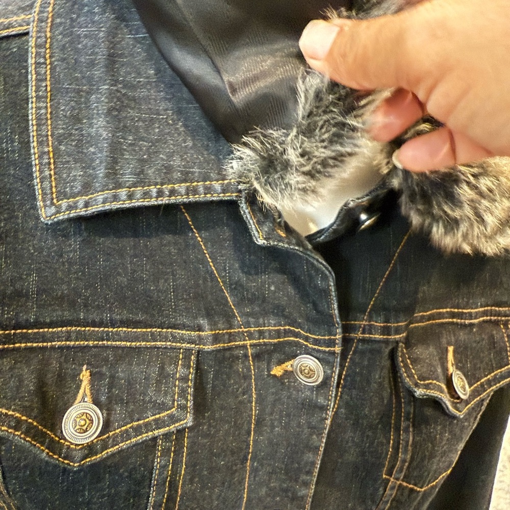 VTG Silverado Jacket with Vegan Fur‎ - Picture 6 of 6